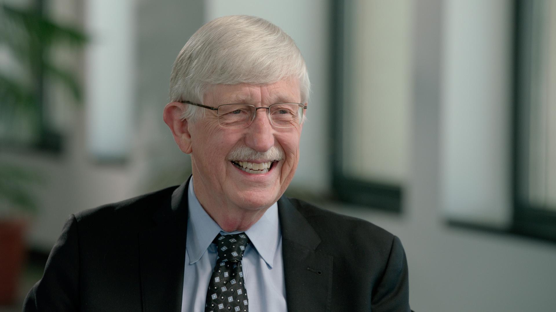 Dr. Francis Collins at the National Institutes of Health