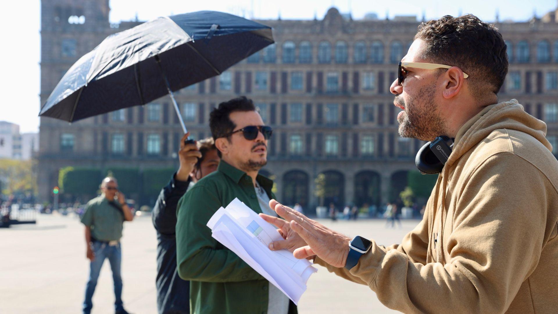 Director Ben DeJesus and John Leguizamo