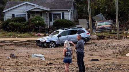 Video thumbnail: PBS News Hour News Wrap: Hurricane Helene's death toll passes 200