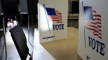 Video thumbnail: PBS News Hour Poll reveals voters divided on election fraud concerns