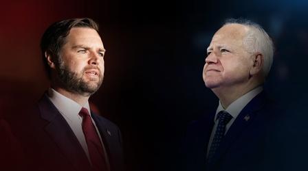 Video thumbnail: FRONTLINE "The VP Choice: Vance vs. Walz" - Preview