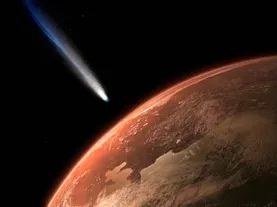 Early Earth Bombarded By Comets