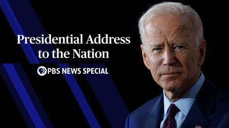 Video thumbnail: PBS News Hour Biden's addresses the nation after 2024 exit | PBS News Special Coverage