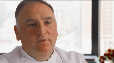 Video thumbnail: American Masters José Andrés shares his first encounter with Jacques Pépin